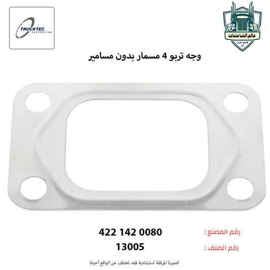 وجه تربو 4 مسمار بدون.مسامير