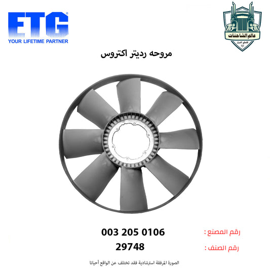 مروحه رديتر اكتروس