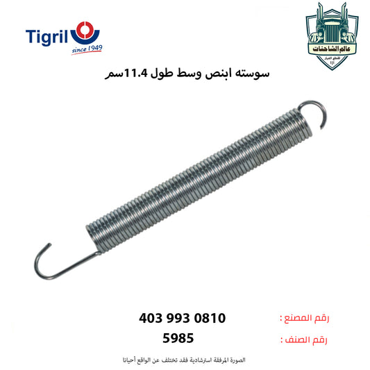 سوسته ابنص وسط طول 11.4سم